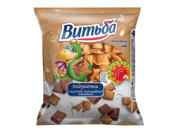Подушечки Витьба с молочно-шоколадной начинкой 250 г в Пинске Санта