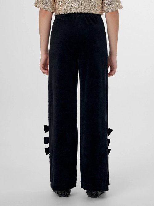 Брюки для девочек с декоративными бантиками, фото 3 из 6