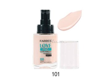 Крем тональный для лица FARRES Love Me, тон 101