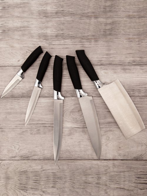 Набор столовых ножей Santoku, фото 10 из 48