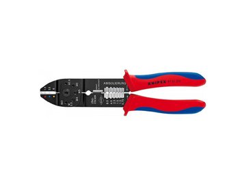 Пресс-клещи для резки и зачистки кабеля KNIPEX L-230 мм (9721215)