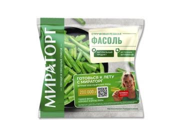 Фасоль стручковая рез. с/м Vitamin Мираторг 400 г