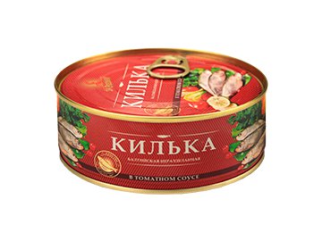 Килька За Родину балтийская в томатном соусе 240 г