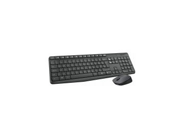 Набор: клавиатура+мышь logitech mk235 920-007949 (чёрный) Электросила