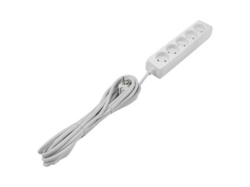 Удлинитель бытовой GES-10-2*075-5-1,5m,б/з,б/в