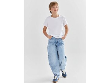 Джинсы baggy leg для мальчиков голубые
