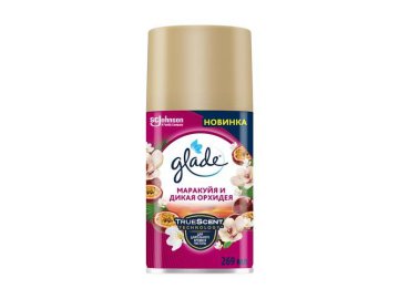 Освежитель воздуха GLADE Маракуйя и Дикая Орхидея, сменный аэрозольный баллон, 269 мл