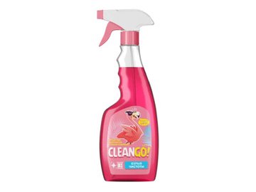 Средство для мытья стекол и зеркал CLEAN GO! Взрыв чистоты