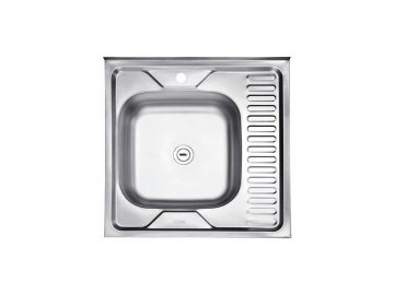 Мойка из нержавеющей стали Ledeme L76060-L без сифона