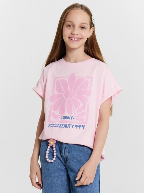 ФУТБОЛКА ДЛЯ ДЕВОЧЕК, фото 1 из 6