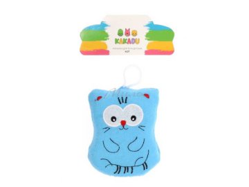 Мочалка для тела детская KAKADU Кот, арт.SLDM-012-012