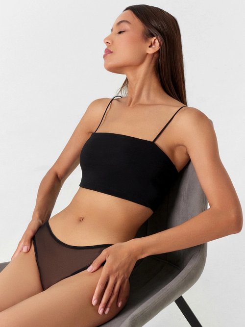 Трусы женские слипы мультипак (2 шт.) в черном цвете, фото 7 из 30