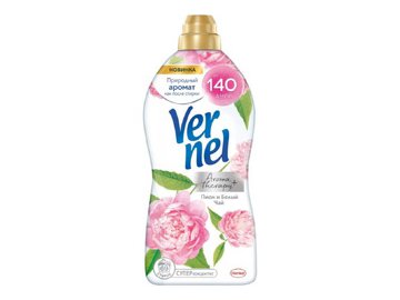 Кондиционер для белья Vernel Ароматерапия Пион и белый чай Концентрированный 1.74 л