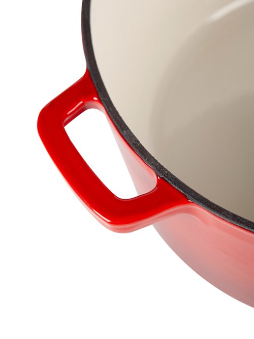 Набор посуды чугунный эмалированный Brazier-1 Max (red), фото 16 из 16
