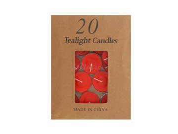 Свечи чайные, 20 шт, арт. SLW43-10A Мила