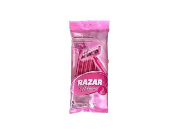 Бритвы Одноразовые женские RAZAR 2, 5 шт