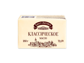 Масло сладкослив несол с м.д.ж. не менее 82,5% 180 г