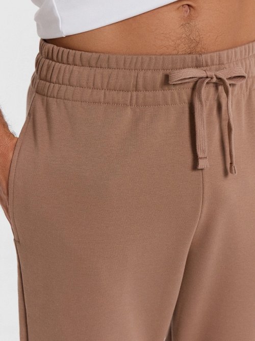 Брюки-джоггеры мужские в бежевом цвете, фото 5 из 5