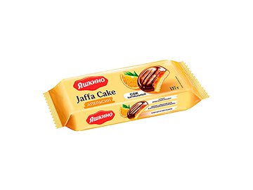 Печенье Яшкино Jaffa Cake апельсин 137 г