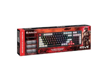 Клавиатура Defender Hawk GK-418 (Outemu Brown) 5 элемент