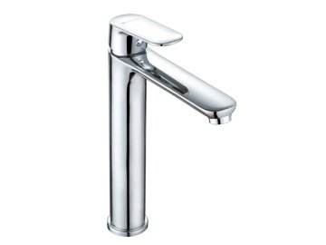 Смеситель для умывальника высокий GROSS AQUA 6230520C Flat