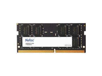 Оперативная память Netac Basic SO DDR4-3200 16GB C22 NTBSD4N32SP-16 на акции в магазинах 5 элемент