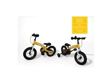 Детский беговел Bubago Rollin BG-166-1 (желтый)