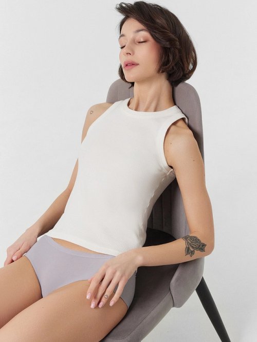 Трусы шортики женские серые, фото 7 из 24