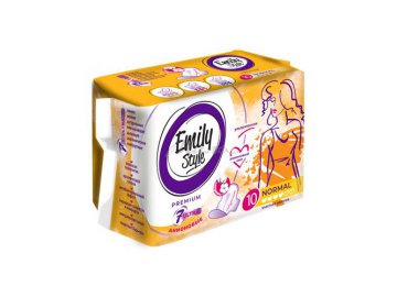Прокладки женские гигиенические EMILY STYLE, 10 шт