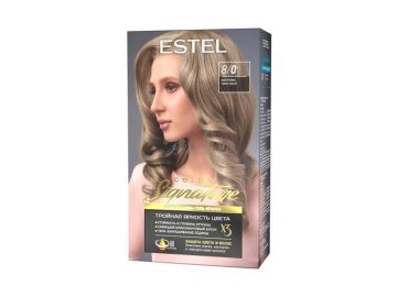 Мила акции Ельск - Крем-гель краска для волос ESTEL Color Signature, тон 8.0 Капучино, 150 мл