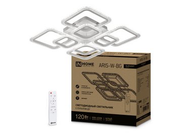 Светильник светодиодный IN HOME ELEGANT ARIS-W-BG (с)