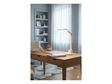 Аккумуляторный настольный светильник MZK 1318A-1 (белый) 5 элемент