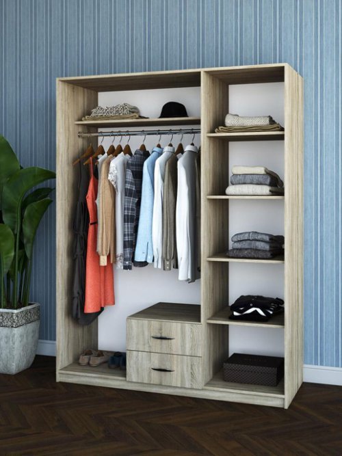 Шкаф с распашными дверями Balance (1500*600) 3D2S, фото 10 из 96