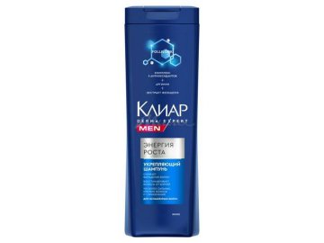 Шампунь КЛИАР DERMA EXPERT Энергия роста укрепляющий для мужчин, 380 мл