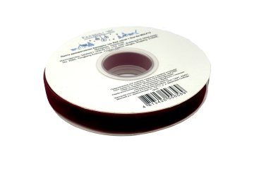 Лента декоративная Калядны час Red velvet 1.5см 9м MULF12 в Минске Ома
