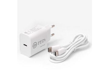 Digitalpart FC-130 USB-C с кабелем Type-C/Type-C (белый) в Новополоцке МТС