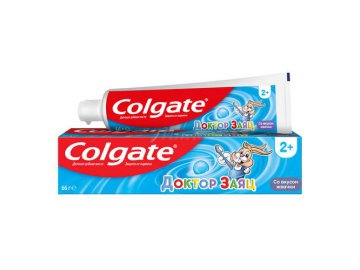 Паста зубная COLGATE Доктор Заяц детская гелевая со вкусом жвачки, 50 мл