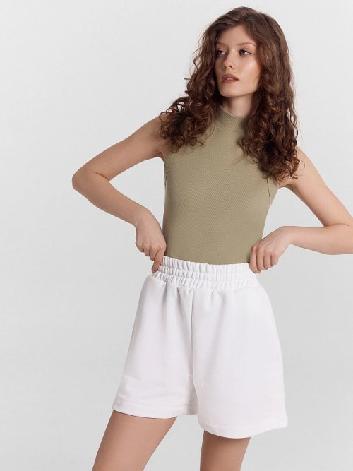 Шорты женские белые, фото 1 из 5