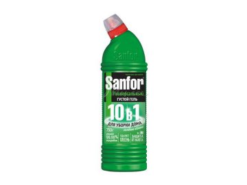 Гель чистящий SANFOR Зеленое яблоко универсальный, 750 г