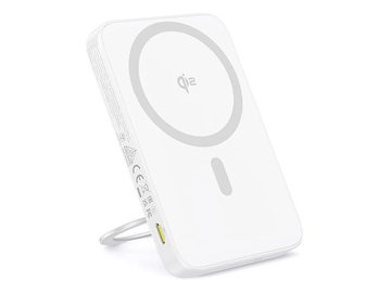 Внешний аккумулятор Baseus PicoGo Qi2 Magnetic Power Bank 5000mAh 20W (белый)