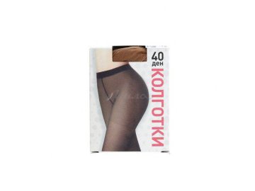 Колготки женские DINI, размер 2, caramel, 40 ден