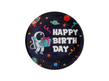 Набор бумажных тарелок Happy Birthday, 10 шт, арт. 7012305728