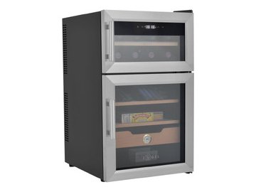 Винный шкаф-хьюмидор ZUGEL ZTH80DX Dual Zone