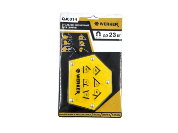 Угольник магнитный для сварки WERKER QJ6014 4"