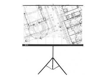 Экран CACTUS Triscreen CS-PST-127X127 со скидкой в магазинах 5 элемент