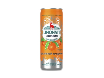 Напиток Limonati by Borjomi б/а со вкусом мандарин газ 0,33л