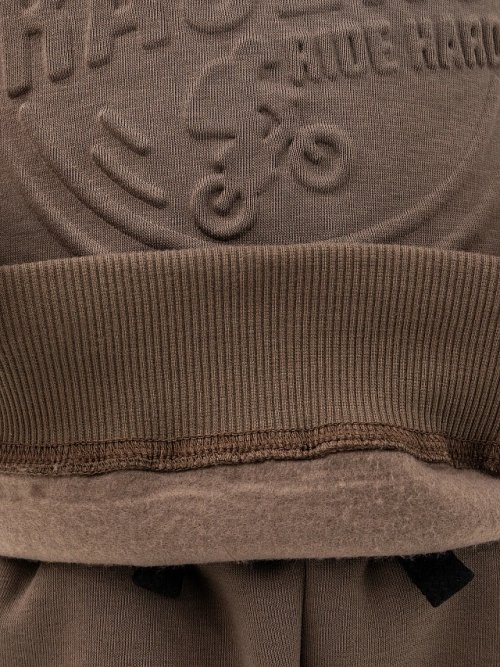 Джемпер для мальчиков коричневый с печатью, фото 8 из 8