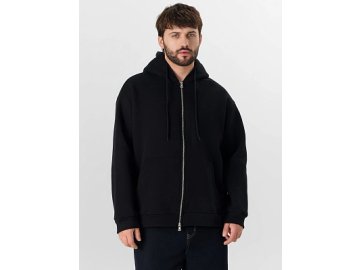 Толстовка мужская черная на молнии