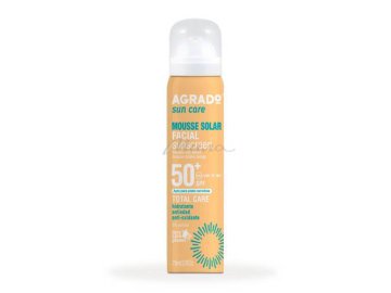 Мусс для лица AGRADO Солнцезащитный SPF 50+, 75 мл