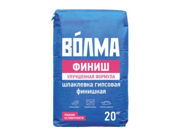 Шпатлевка гипсовая Волма Финиш, 20 кг. РФ